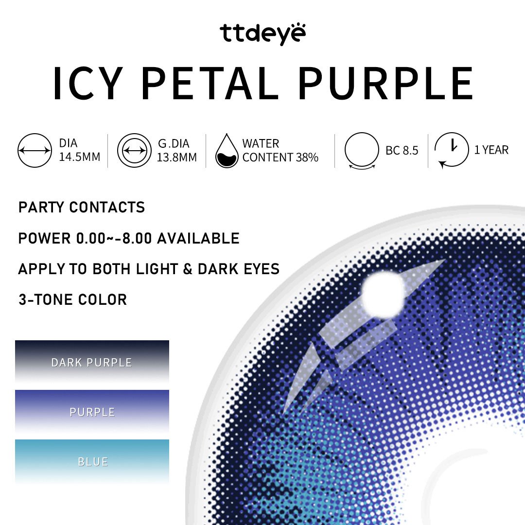 TTDeye Icy Petal Purple | 1 Year