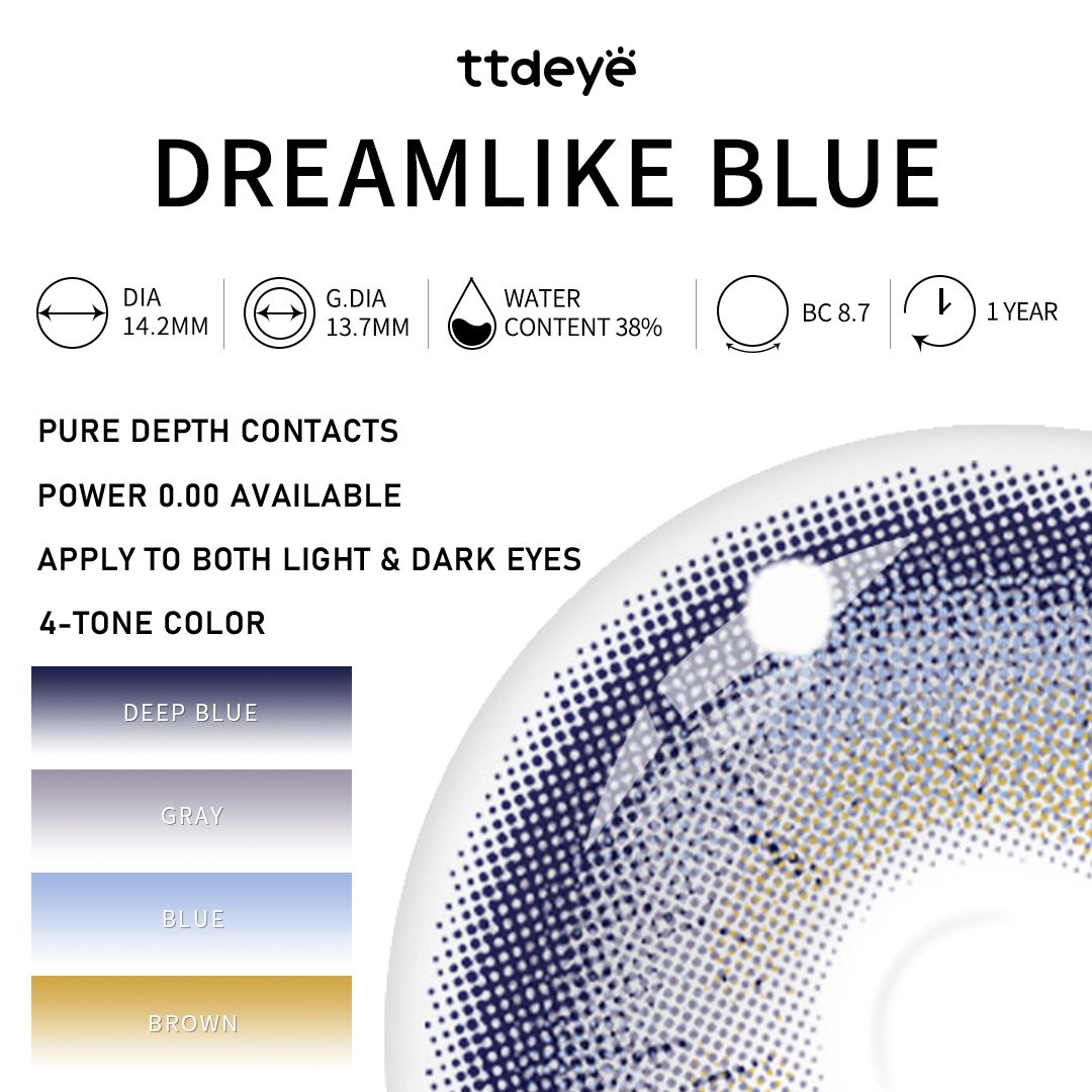 TTDeye Dreamlike Blue | 1 Year