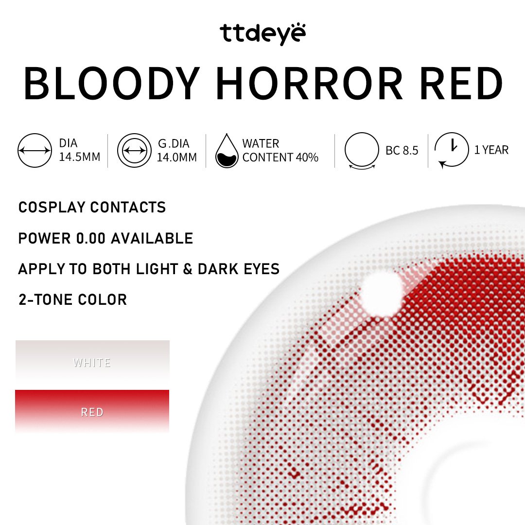 TTDeye Bloody Horror Red | 1 Year