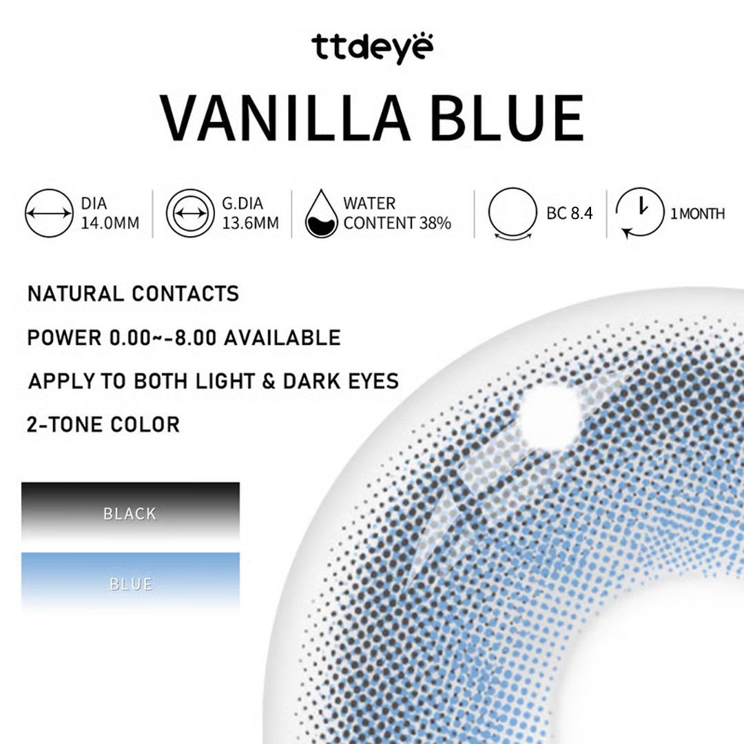 TTDeye Vanilla Blue | 1 Mes