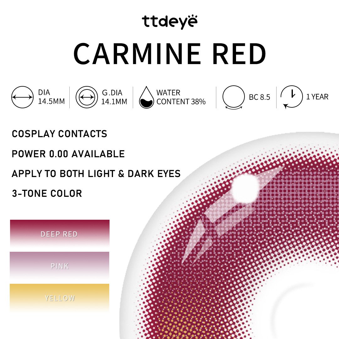 TTDeye Carmine Red |1 Año
