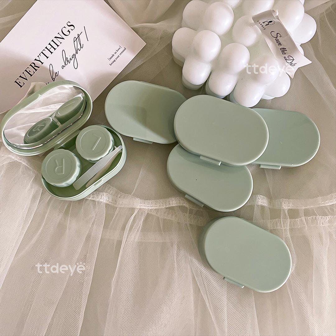 TTDeye Cream Portable Lens Case