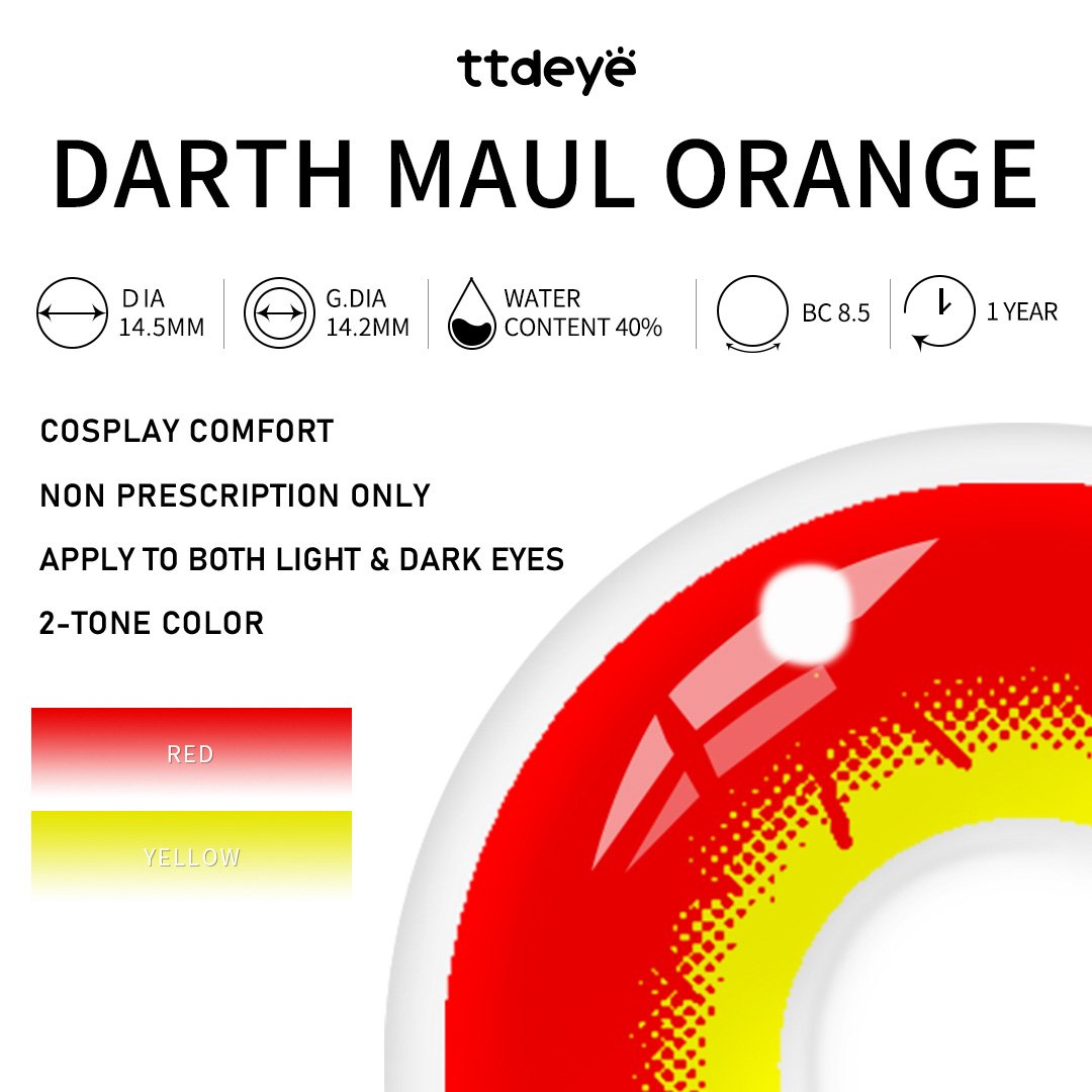 TTDeye Darth Maul Orange | 1 Year