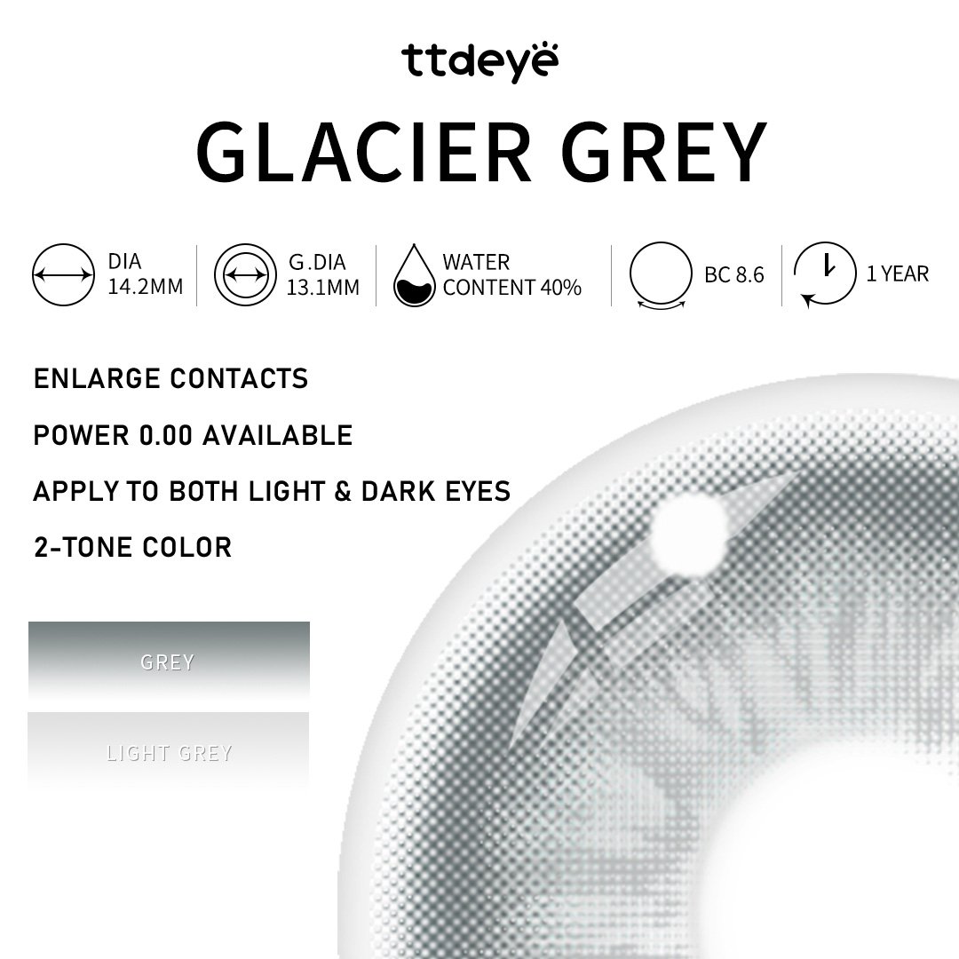 TTDeye Glacier Grey | 1 Year