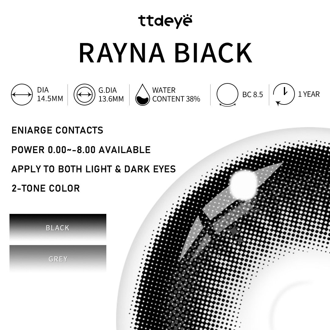 TTDeye Rayna Black | 1 Year