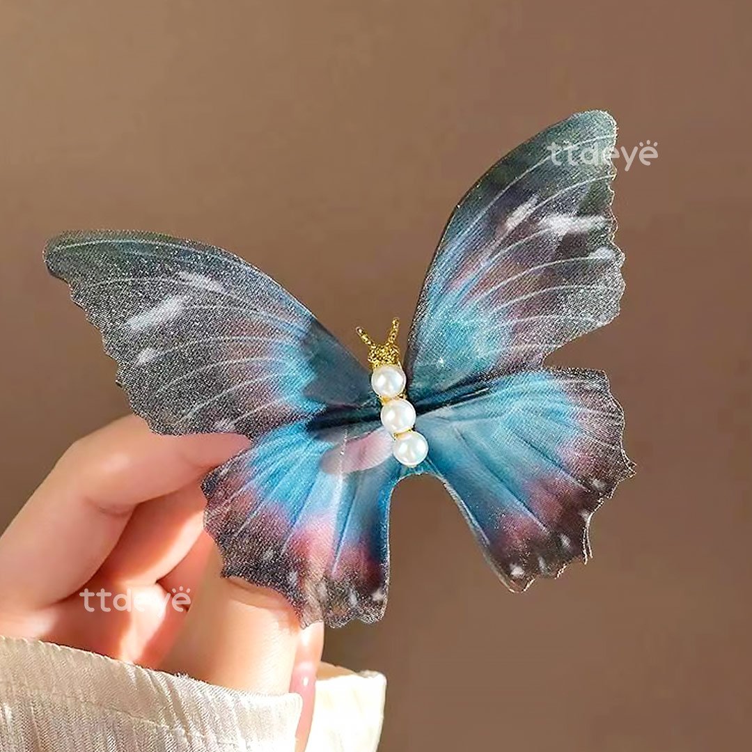 TTDeye Pearlescent Butterfly Hairpin
