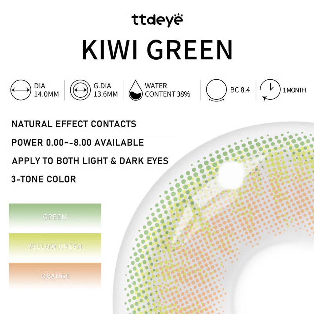 TTDeye Kiwi Green | 1 Mes