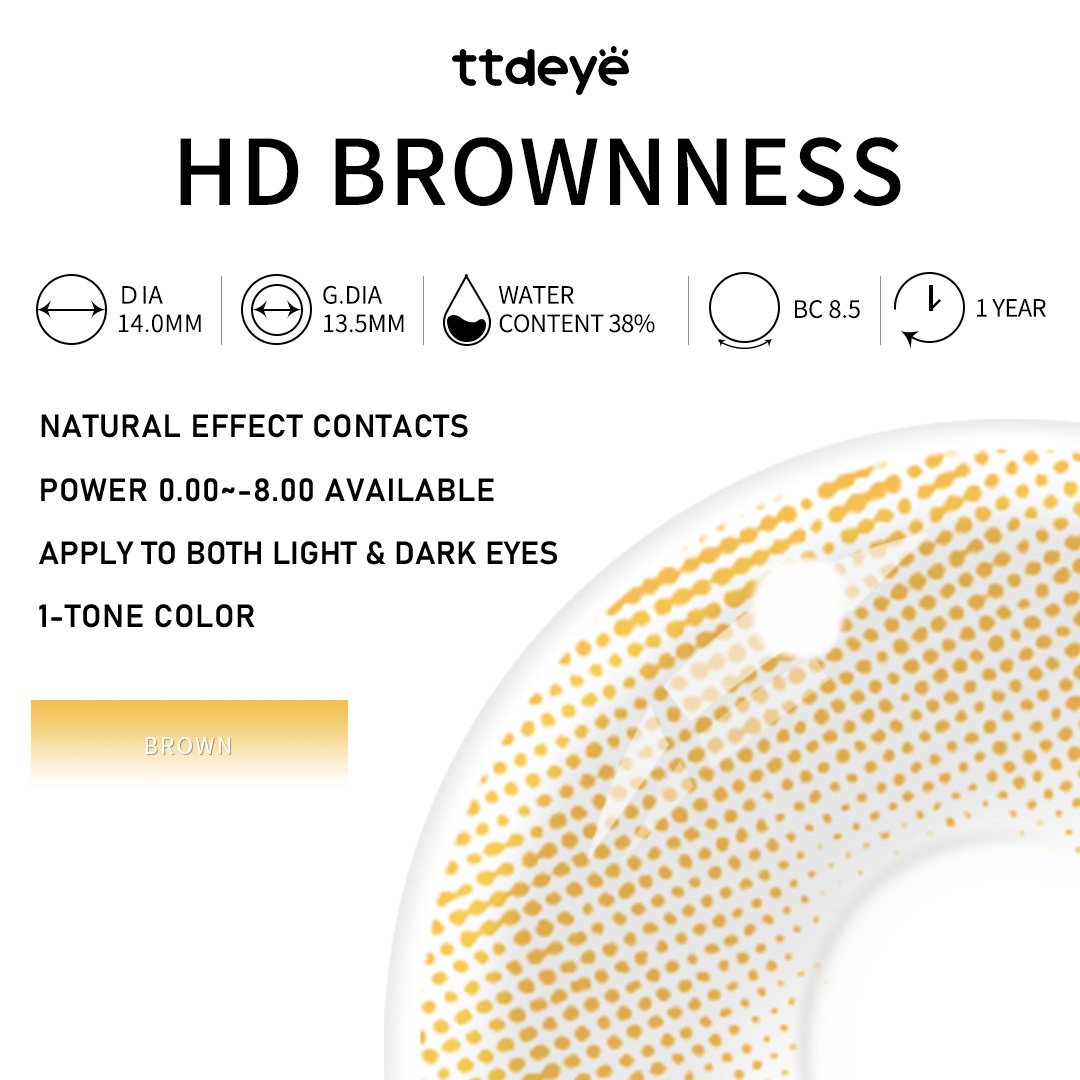 TTDeye HD Brownness | 1 Year