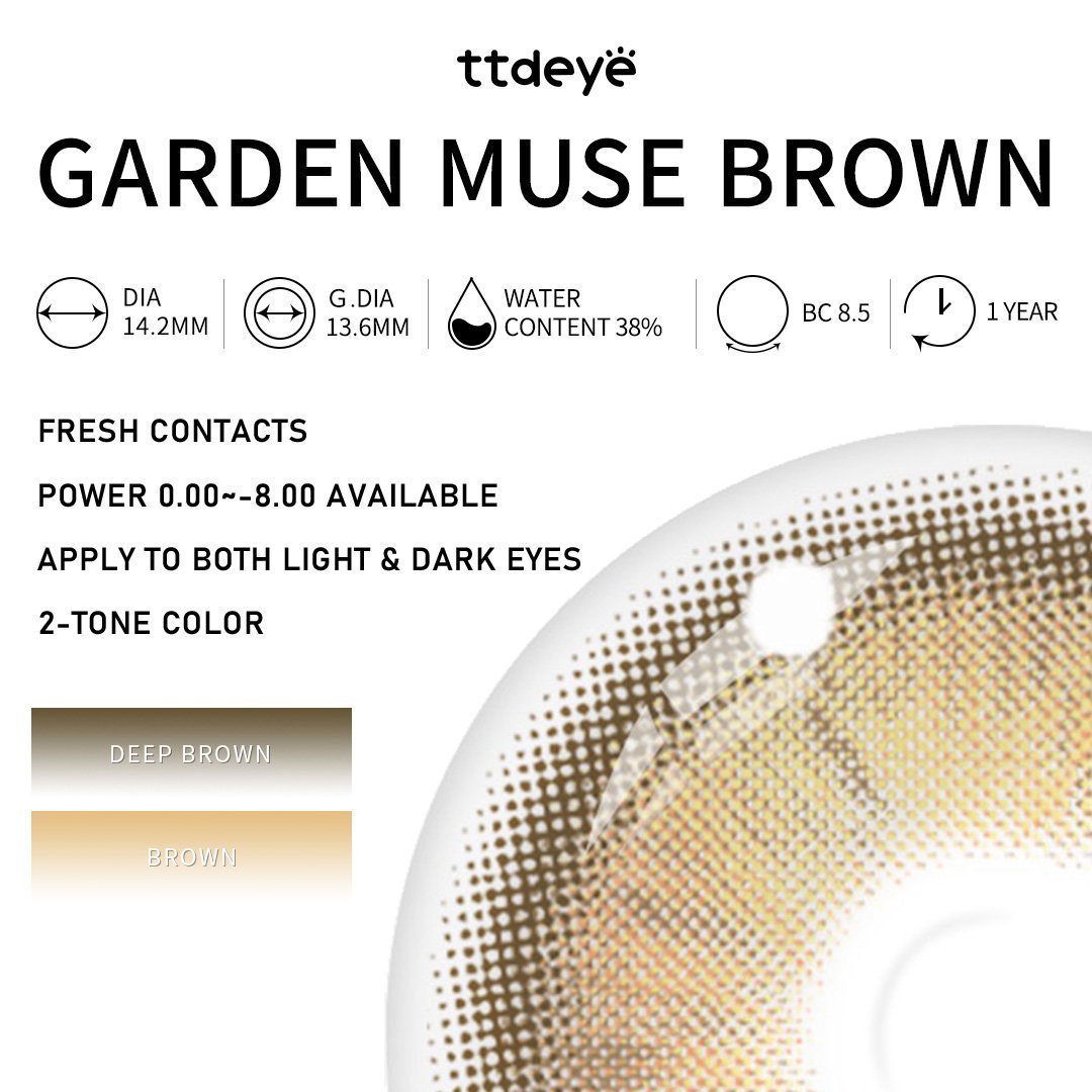 TTDeye Garden Muse Brown | 1 Year