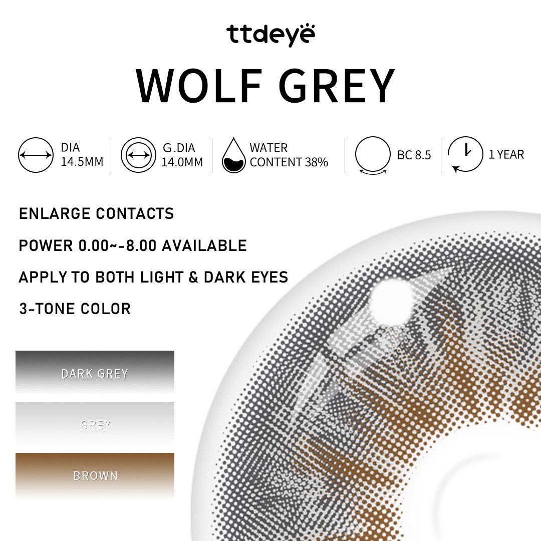 TTDeye Wolf Grey | 1 Year