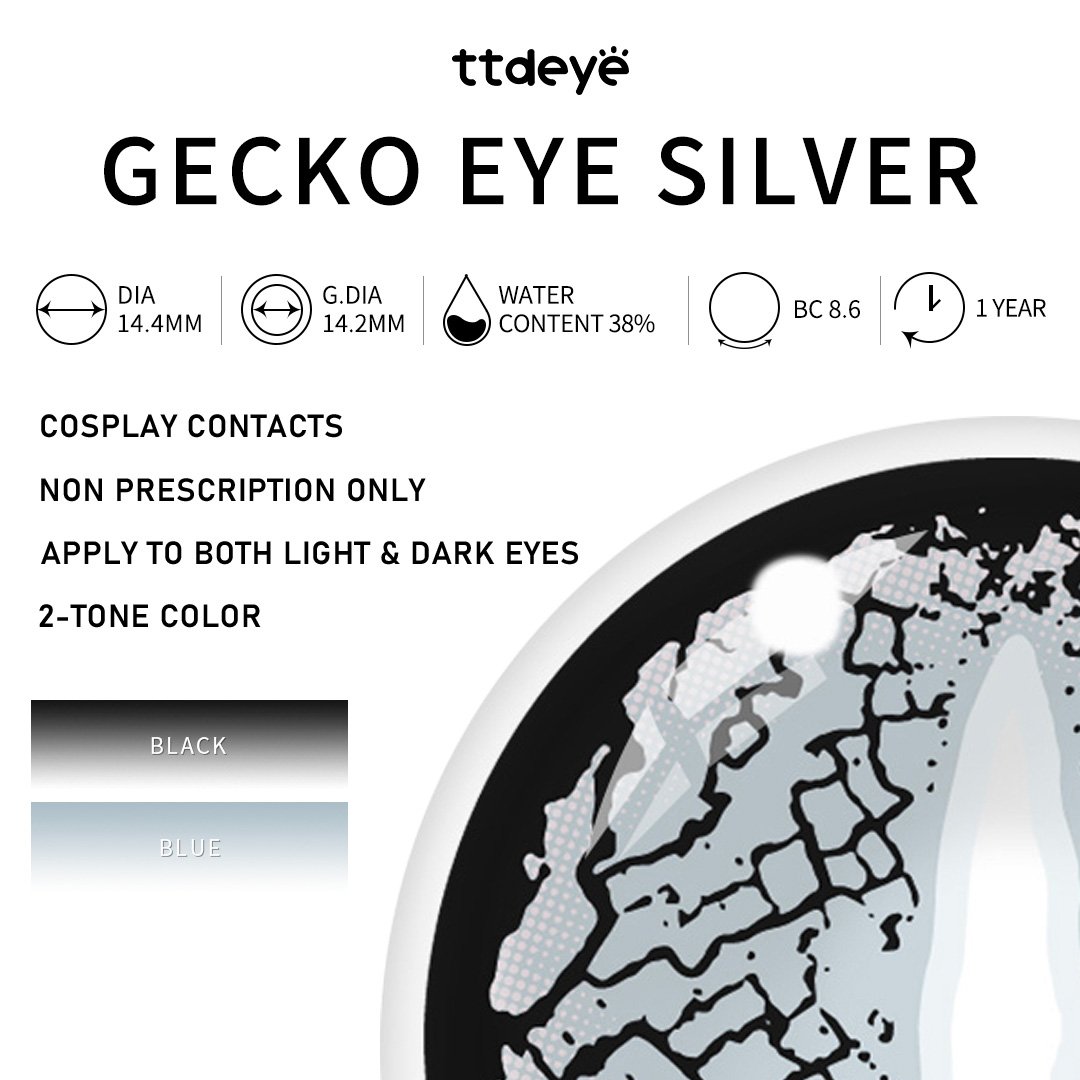 TTDeye Gecko Eye Silver | 1 Year