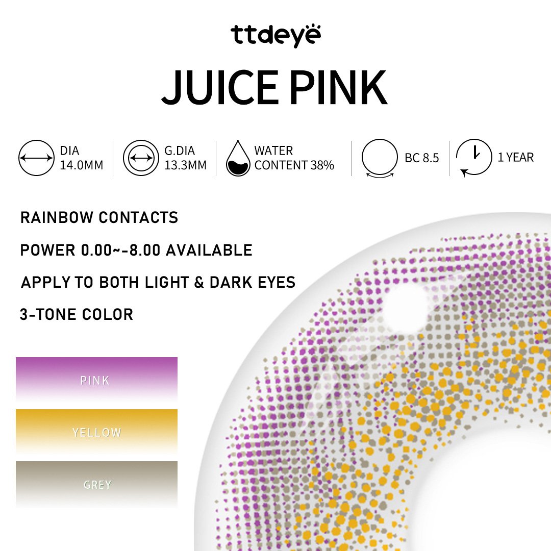 TTDeye Juice Pink | 1 Year
