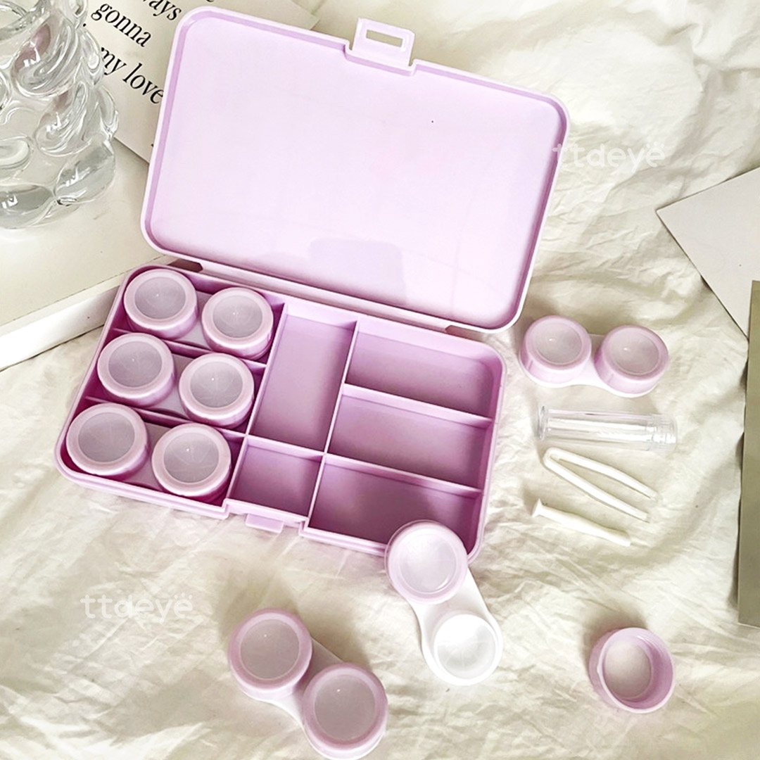 TTDeye Smile Flower 6-in-1 Lens Case