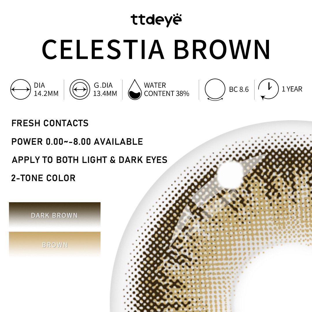 TTDeye Celestia Brown | 1 Year