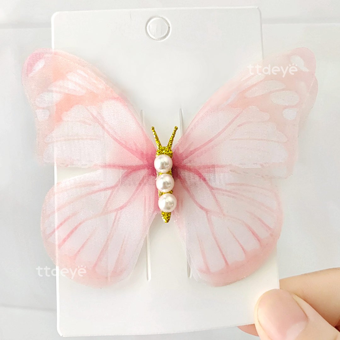 TTDeye Pearlescent Butterfly Hairpin