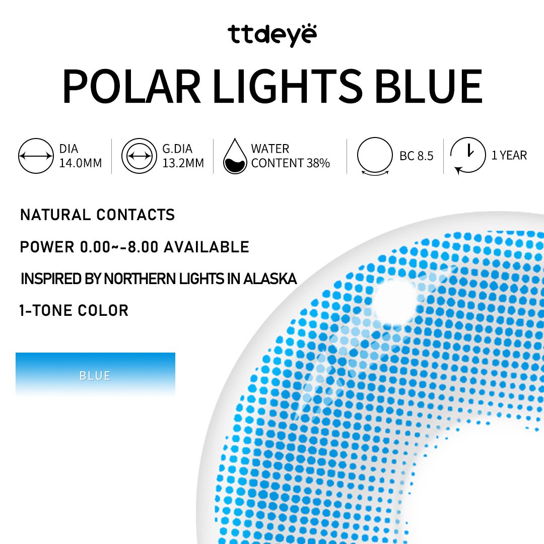 TTDeye Polar Lights Blue | 1 Year