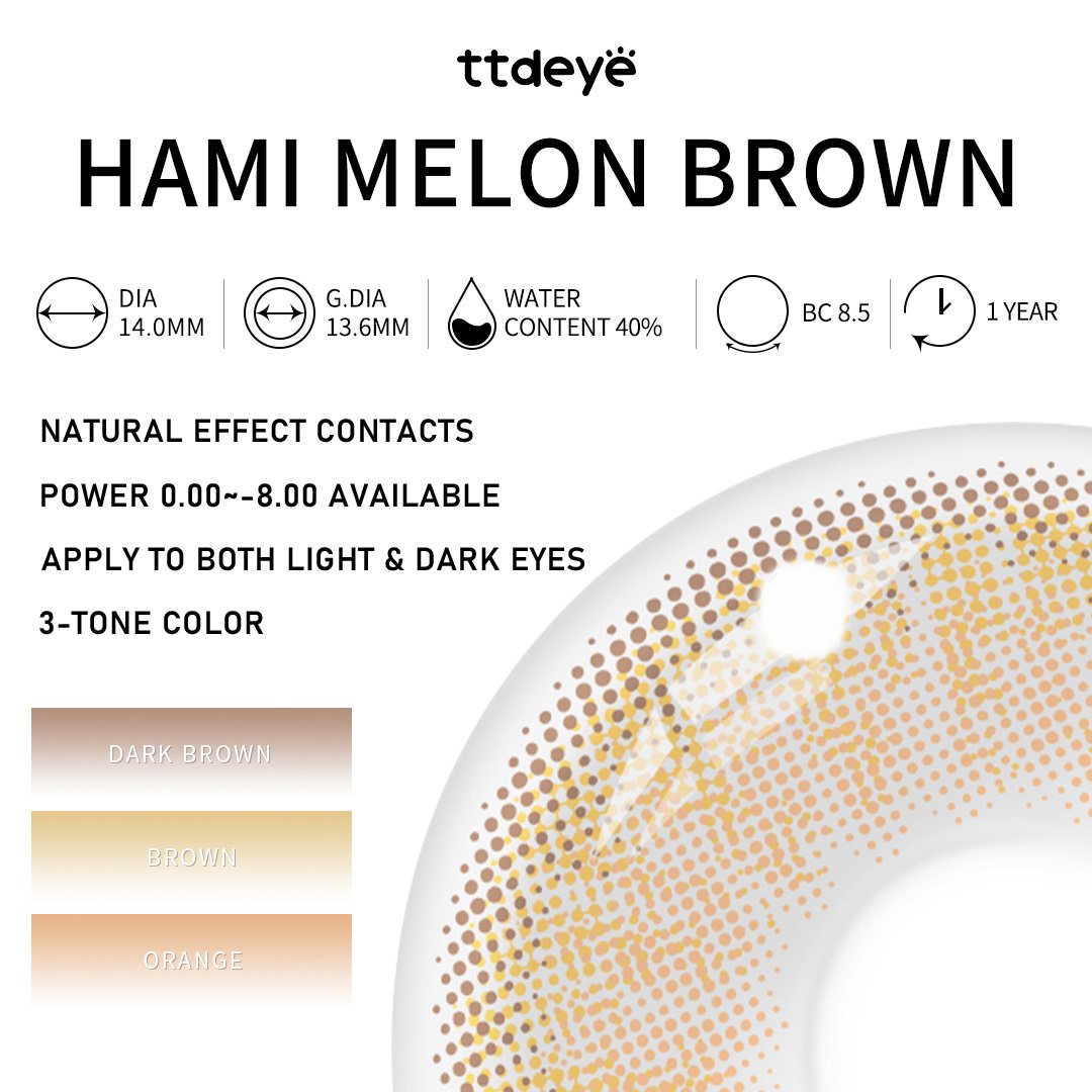 TTDeye Hami Melon Brown | 1 Year