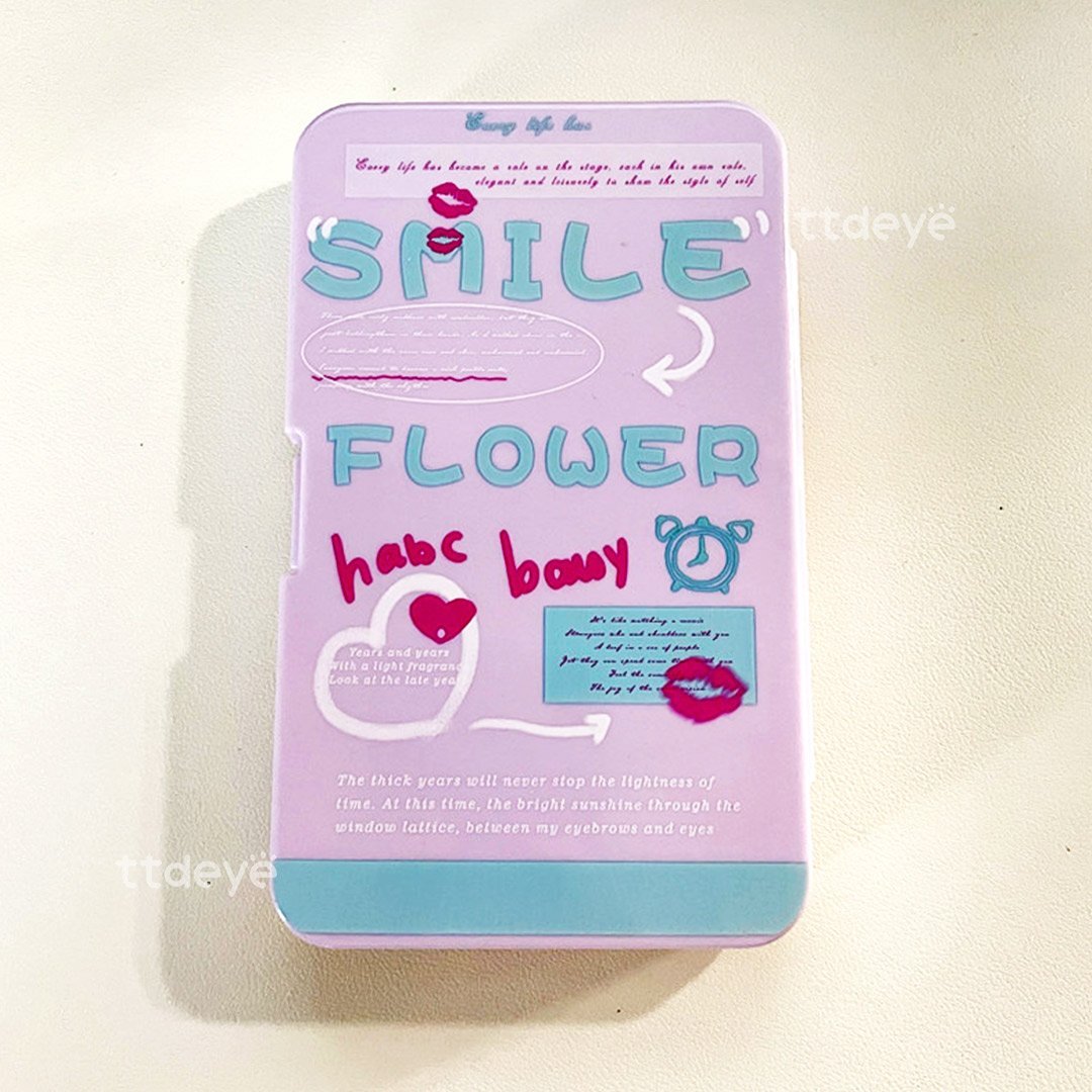 TTDeye Smile Flower 6-in-1 Lens Case