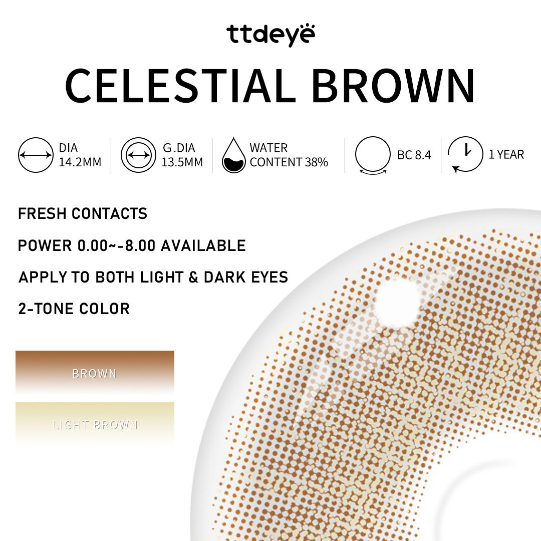 TTDeye Celestial Brown | 1 Year