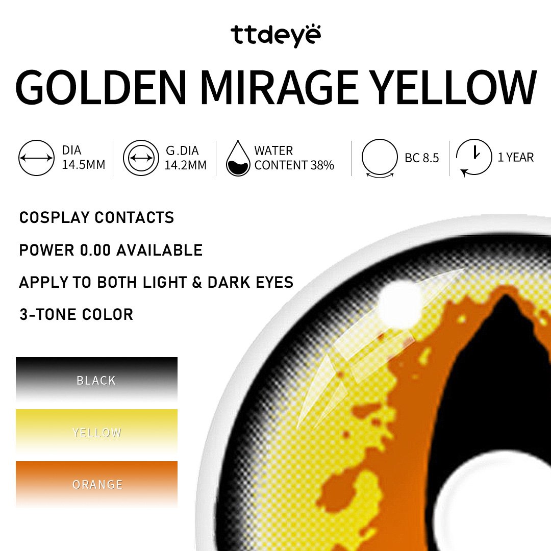TTDeye Golden Mirage Yellow | 1 Year