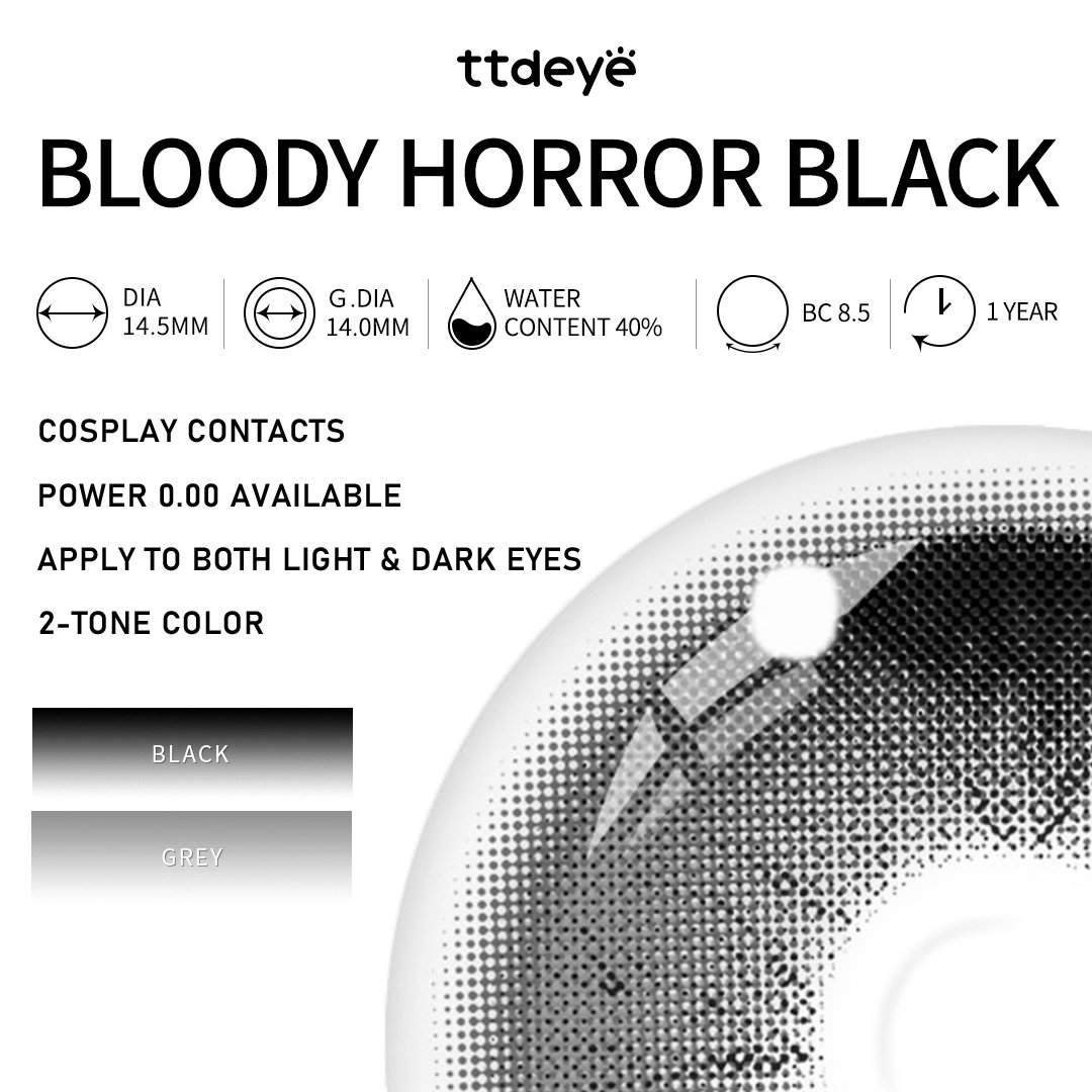TTDeye Bloody Horror Black | 1 Year