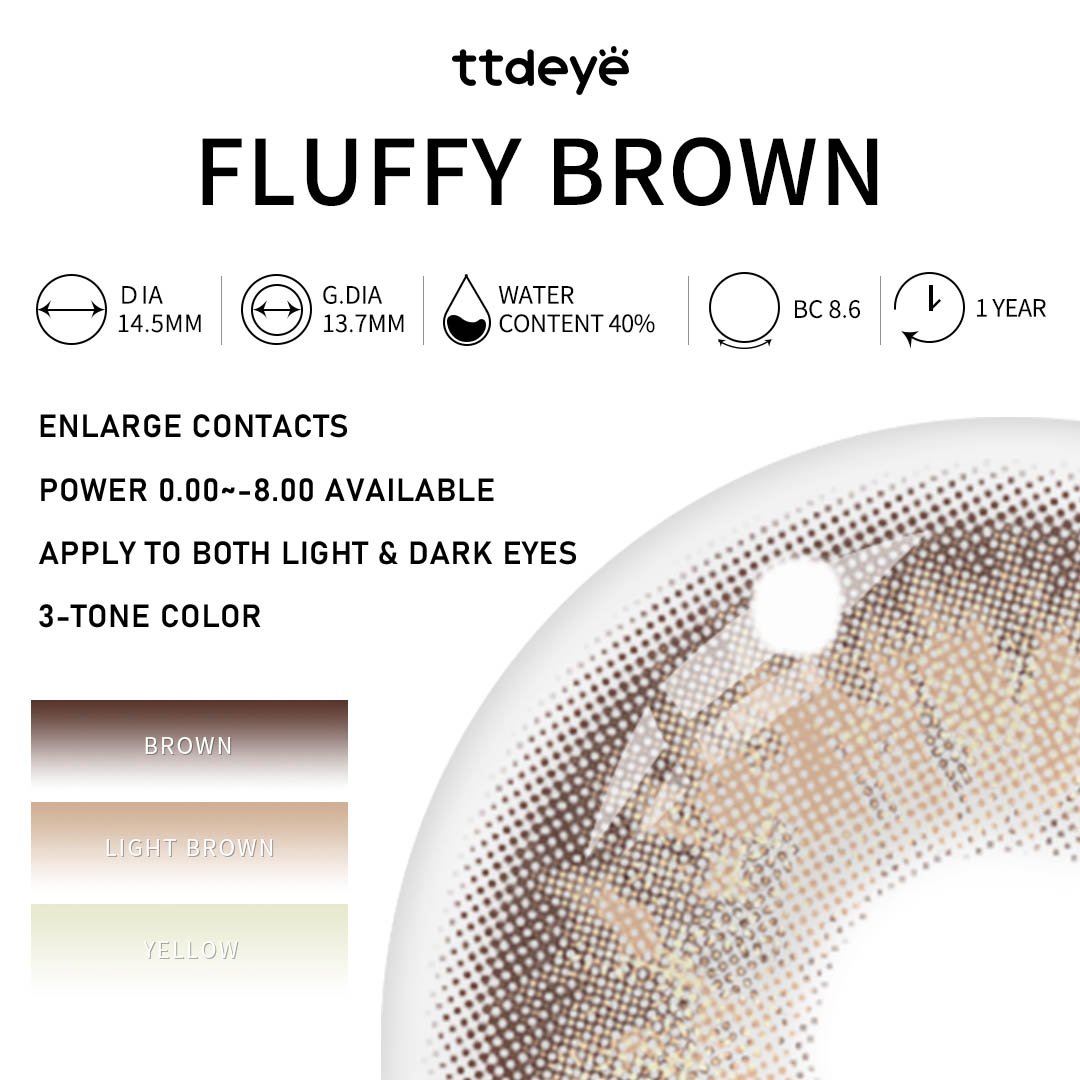 TTDeye Fluffy Brown | 1 Year