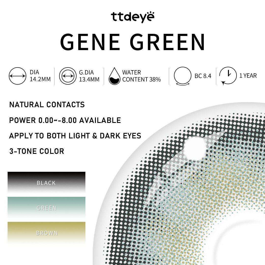 TTDeye Gene Green | 1 Year