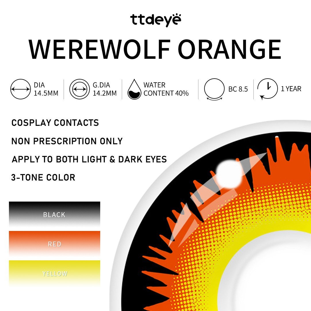 TTDeye Werewolf Orange | 1 Year