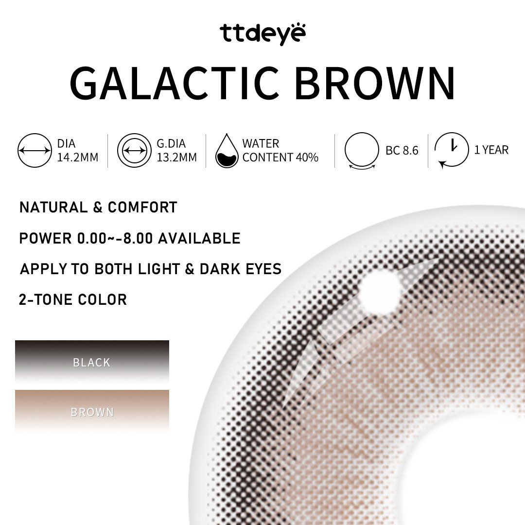 TTDeye Galactic Brown | 1 Year