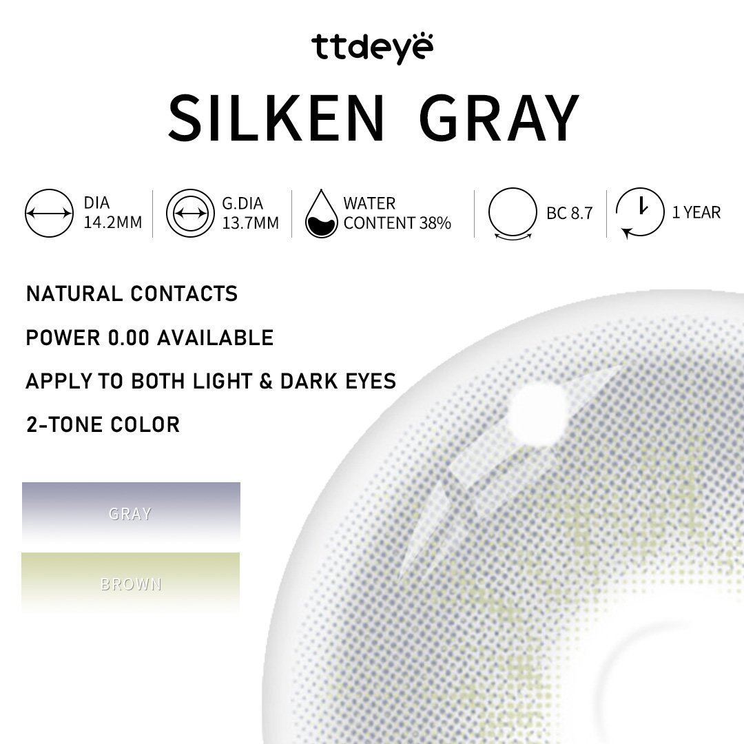 TTDeye Silken Gray | 1 Year