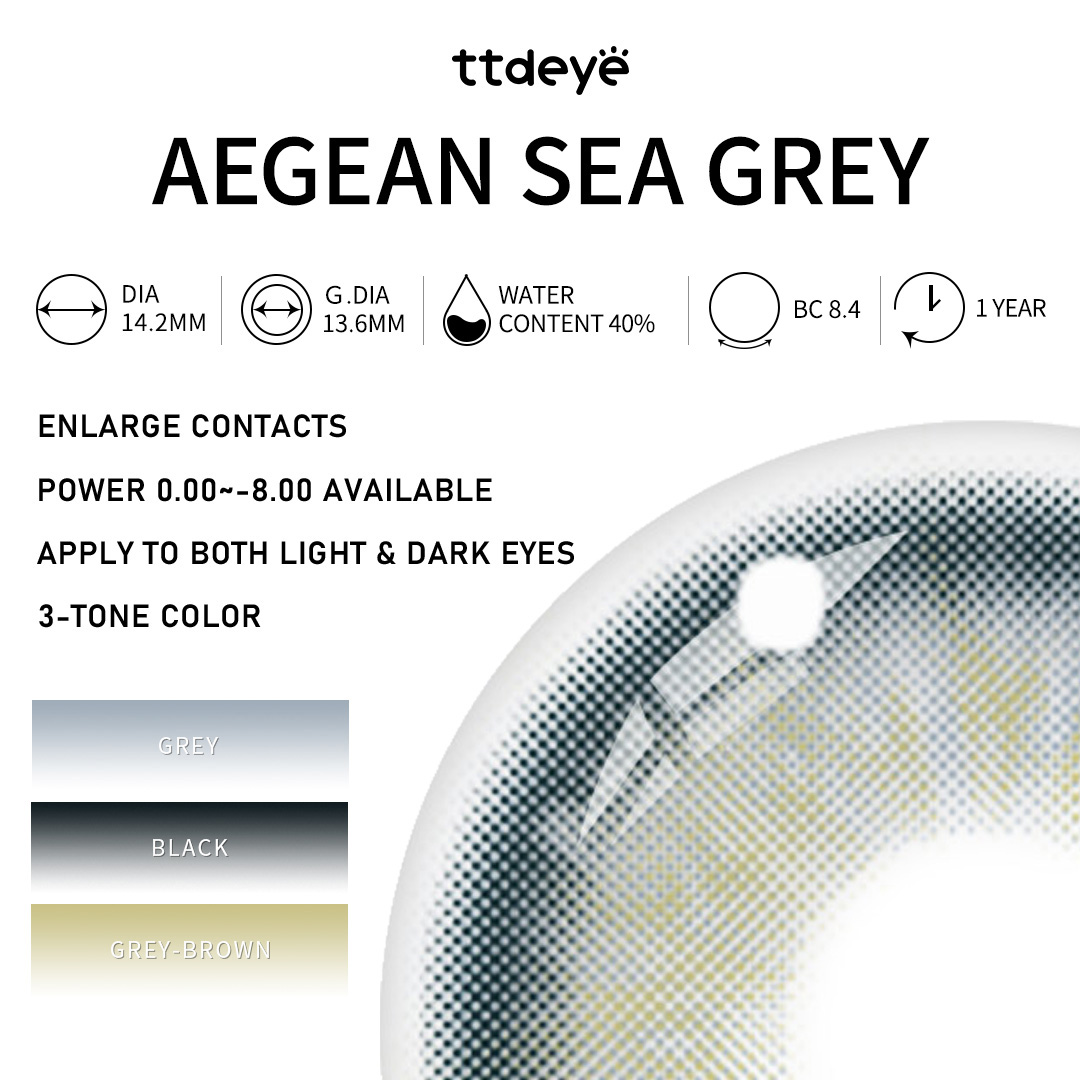 TTDeye Aegean Sea Grey | 1 Año