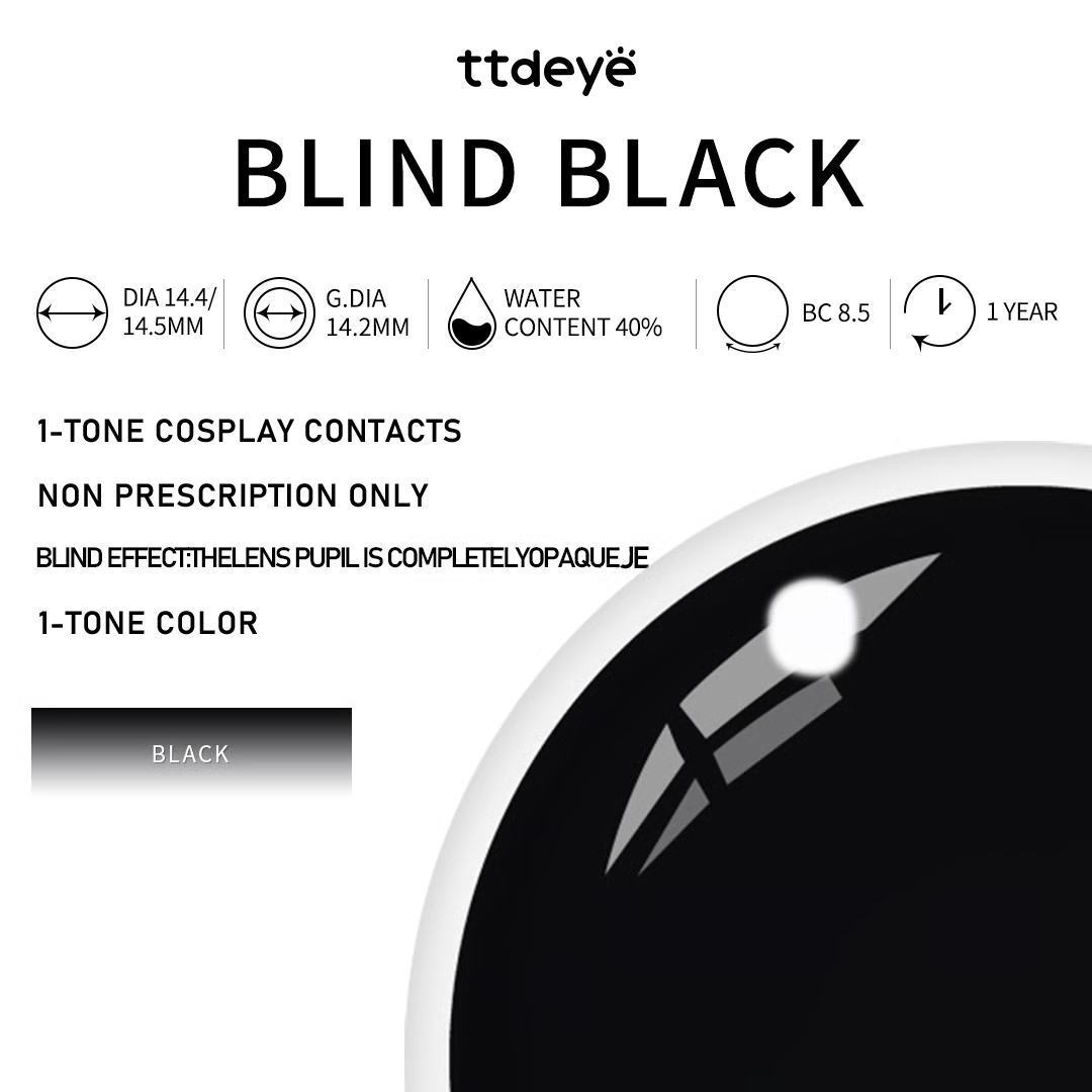 TTDeye Blind Black | 1 Year