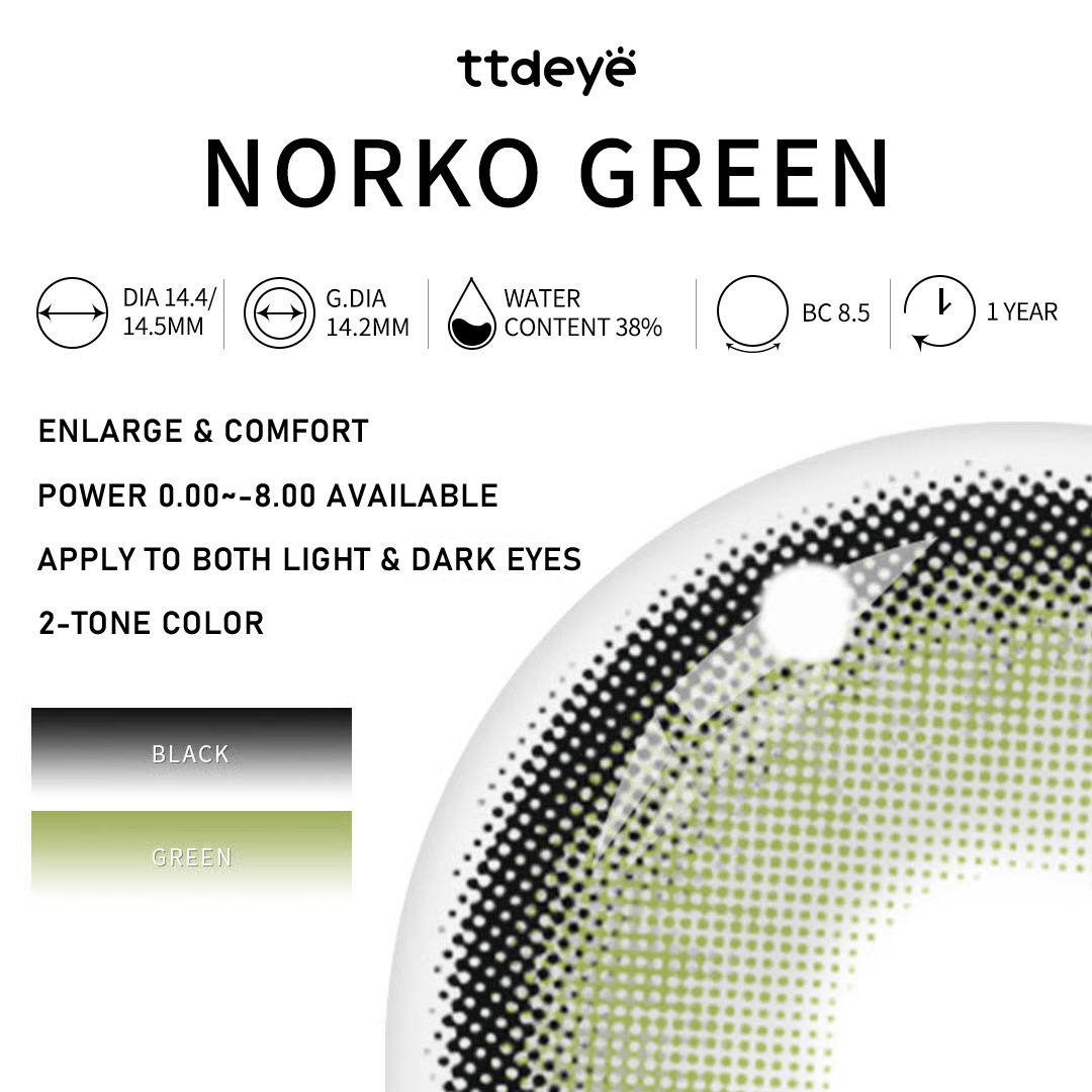TTDeye Norko Green | 1 Year