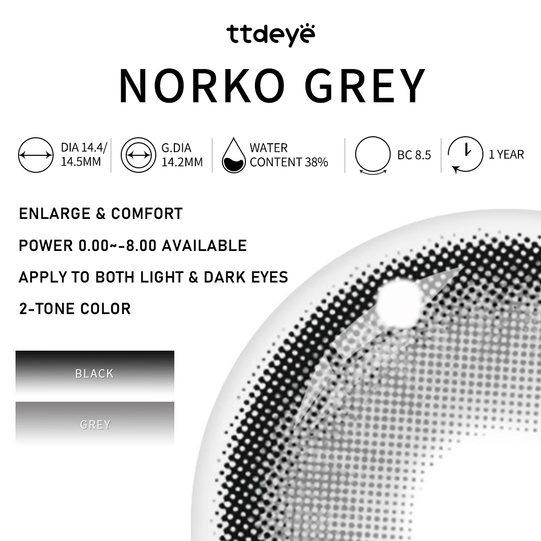 TTDeye Norko Grey | 1 Year
