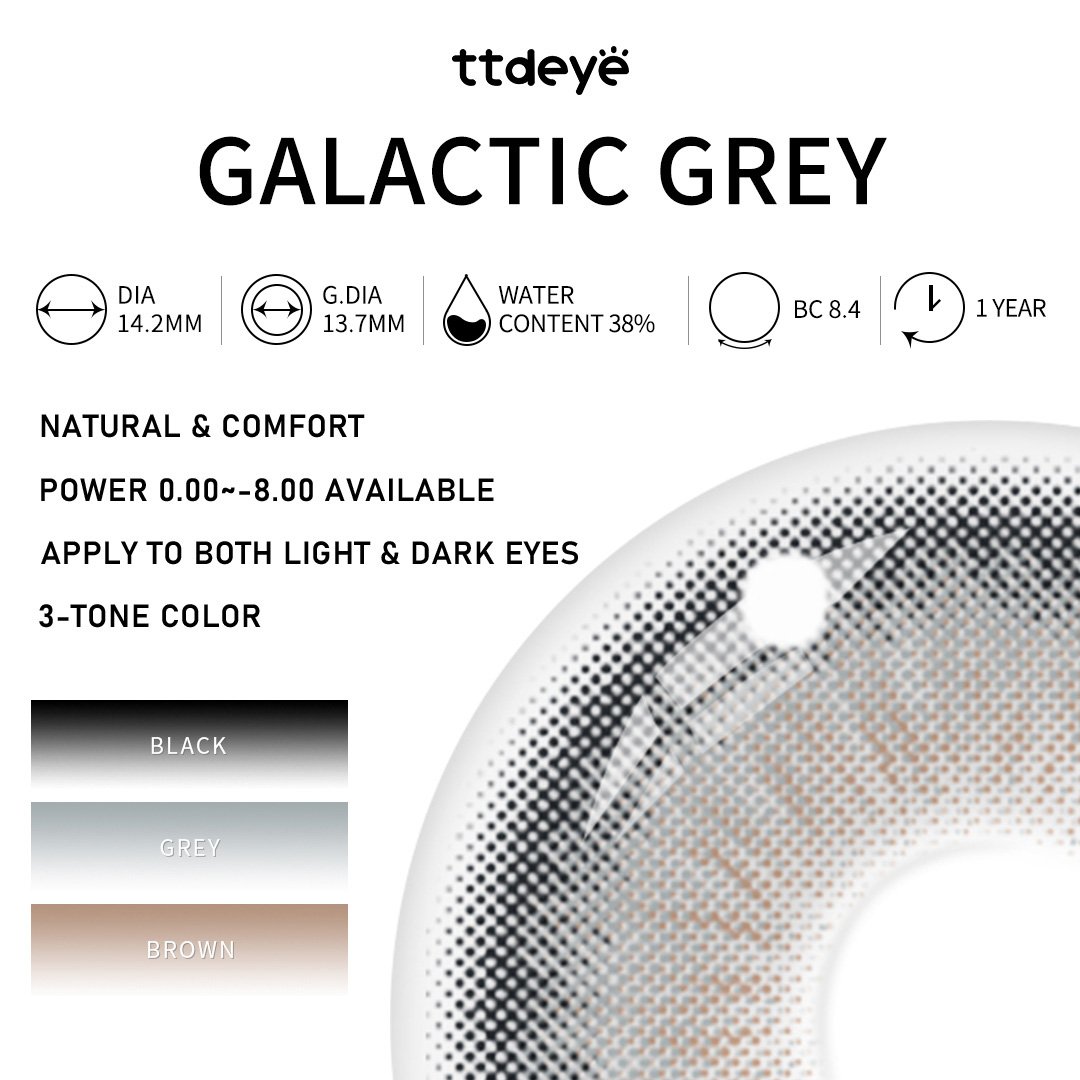 TTDeye Galactic Grey | 1 Year