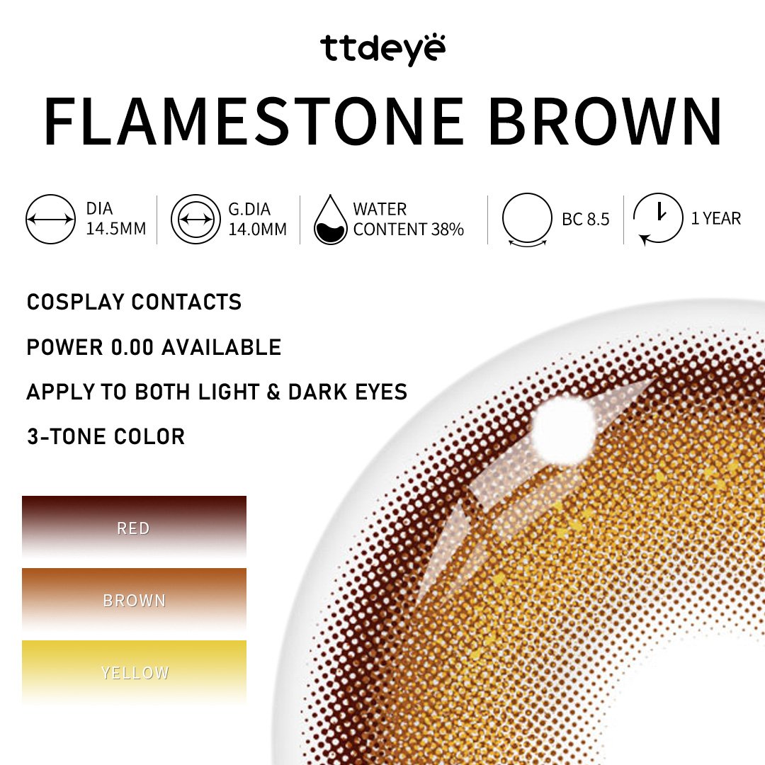 TTDeye Flamestone Brown | 1 Year