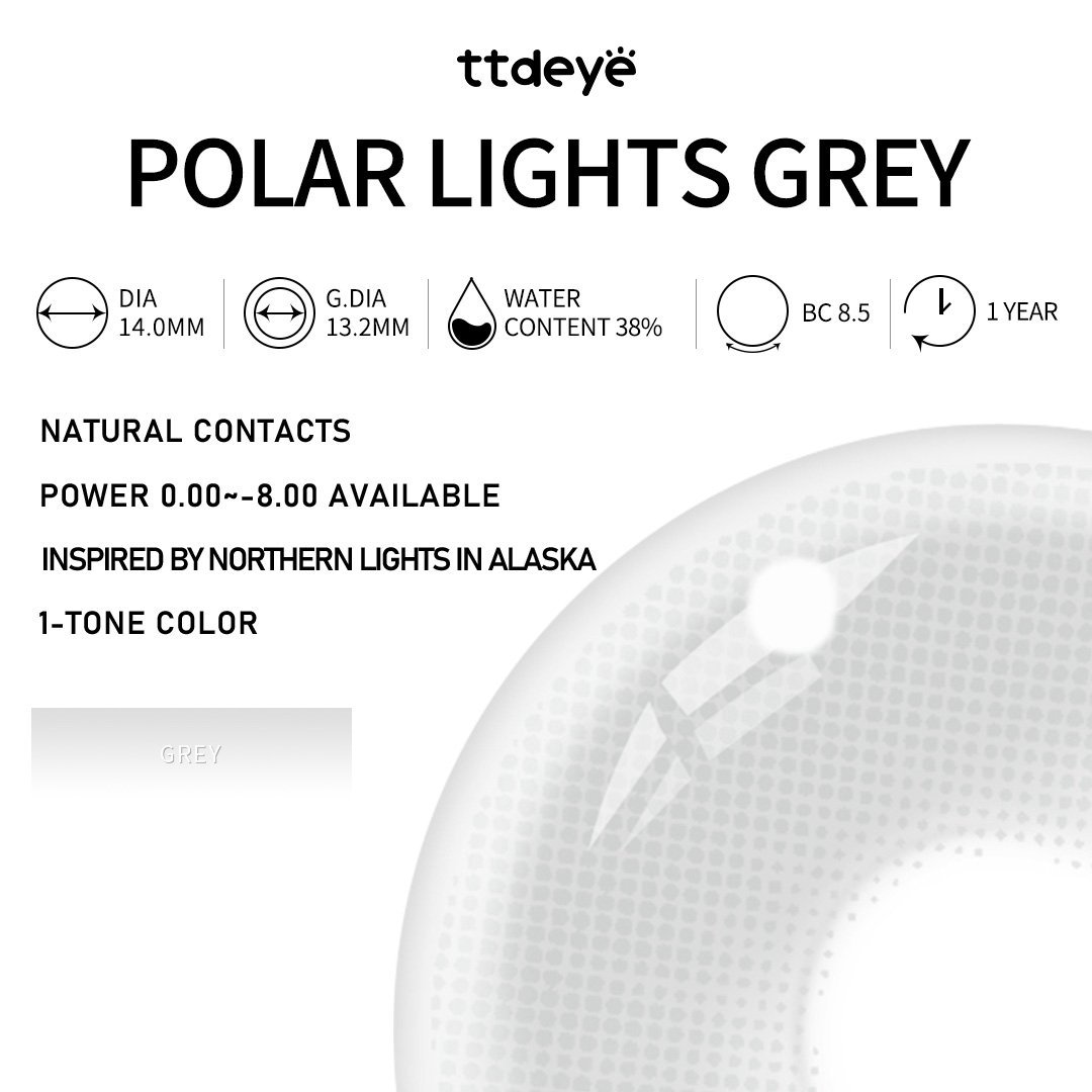 TTDeye Polar Lights Grey | 1 Year