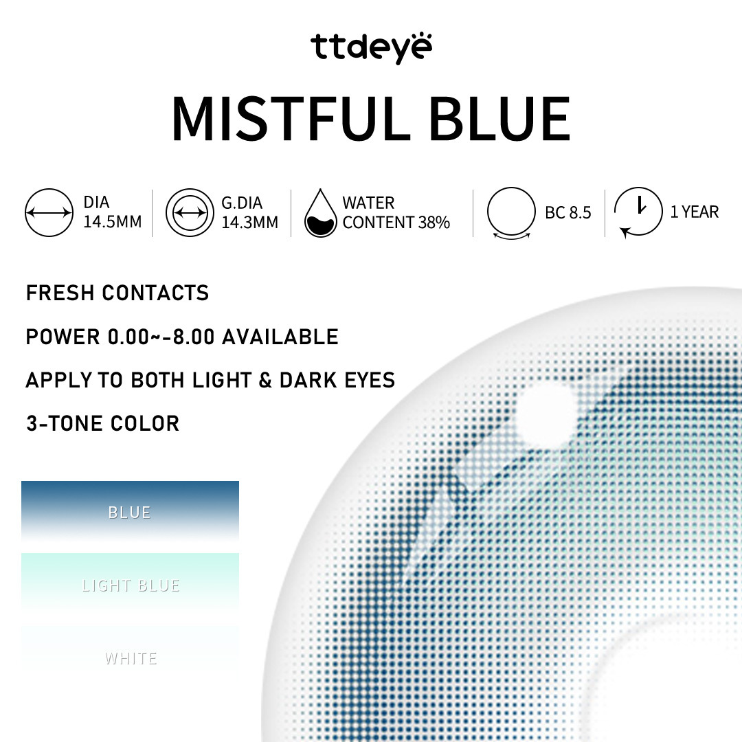 TTDeye Mistful Blue | 1 Year