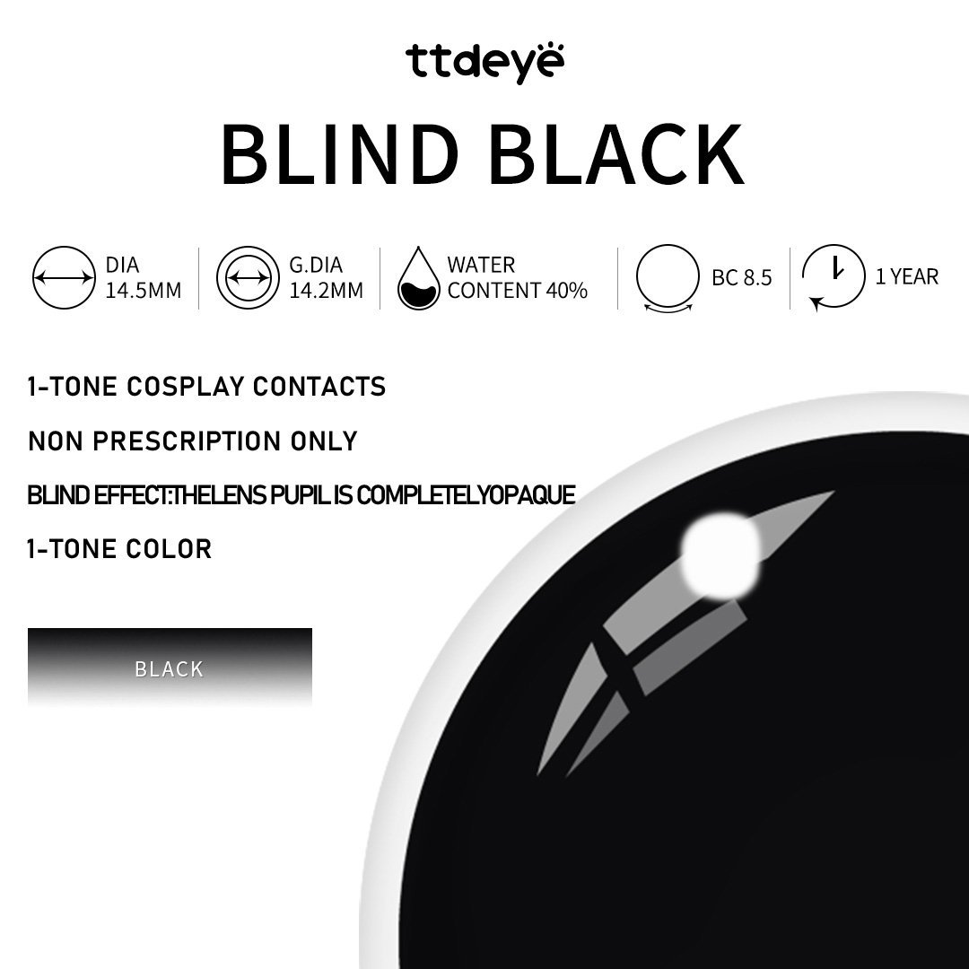 TTDeye Blind Black | 1 Year
