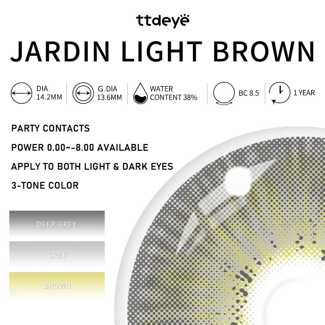 TTDeye Jardin Light Brown | 1 Year