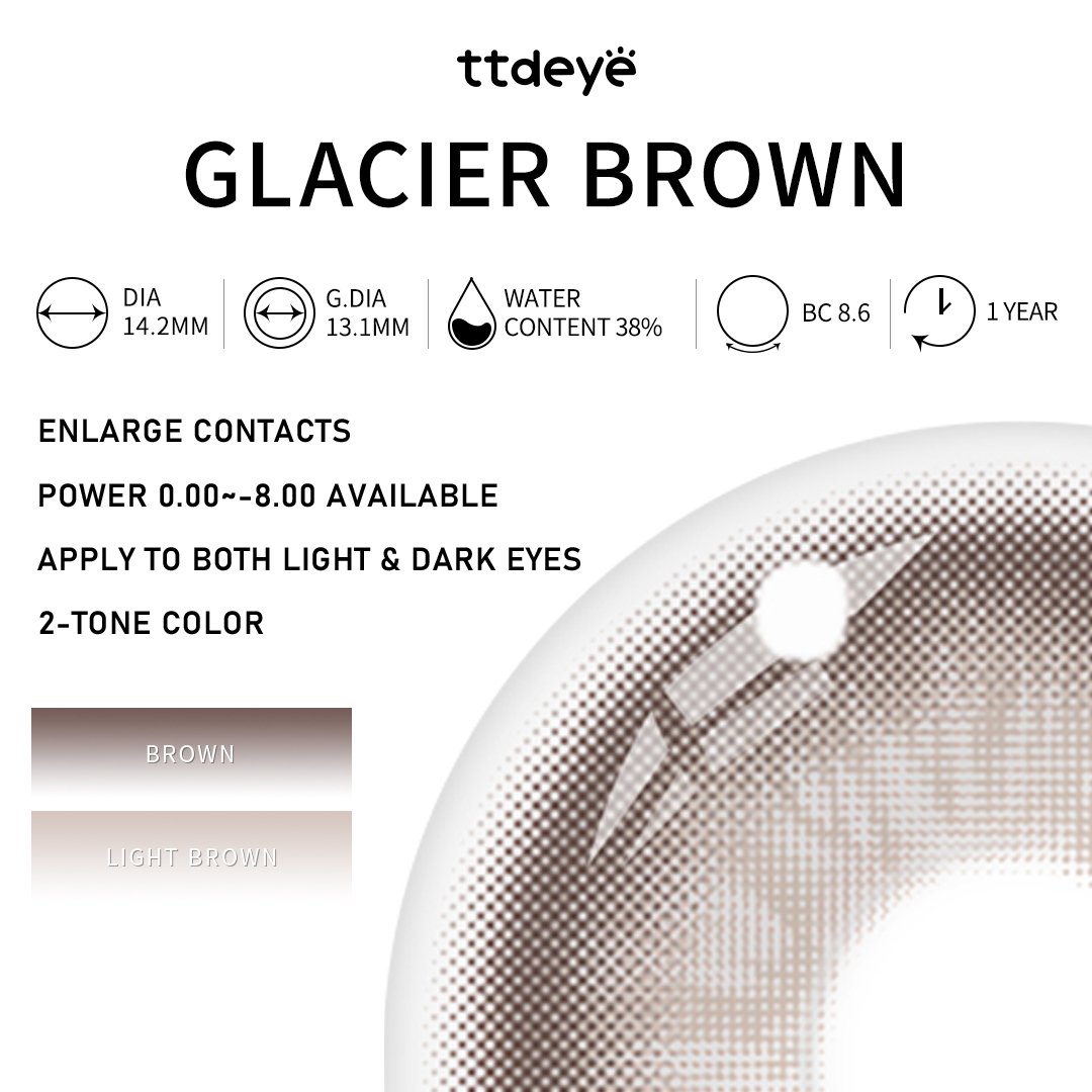 TTDeye Glacier Brown | 1 Year