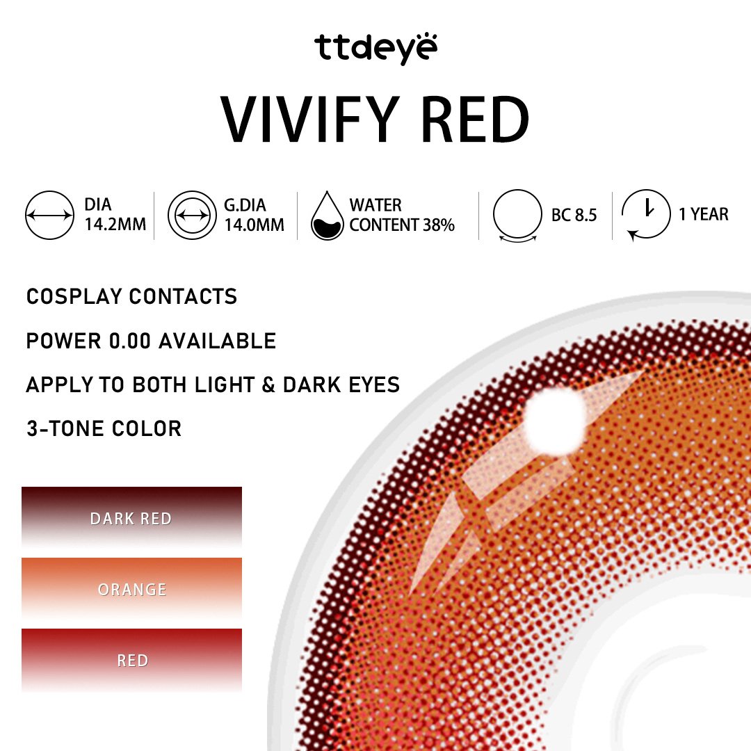TTDeye Vivify Red | 1 Year