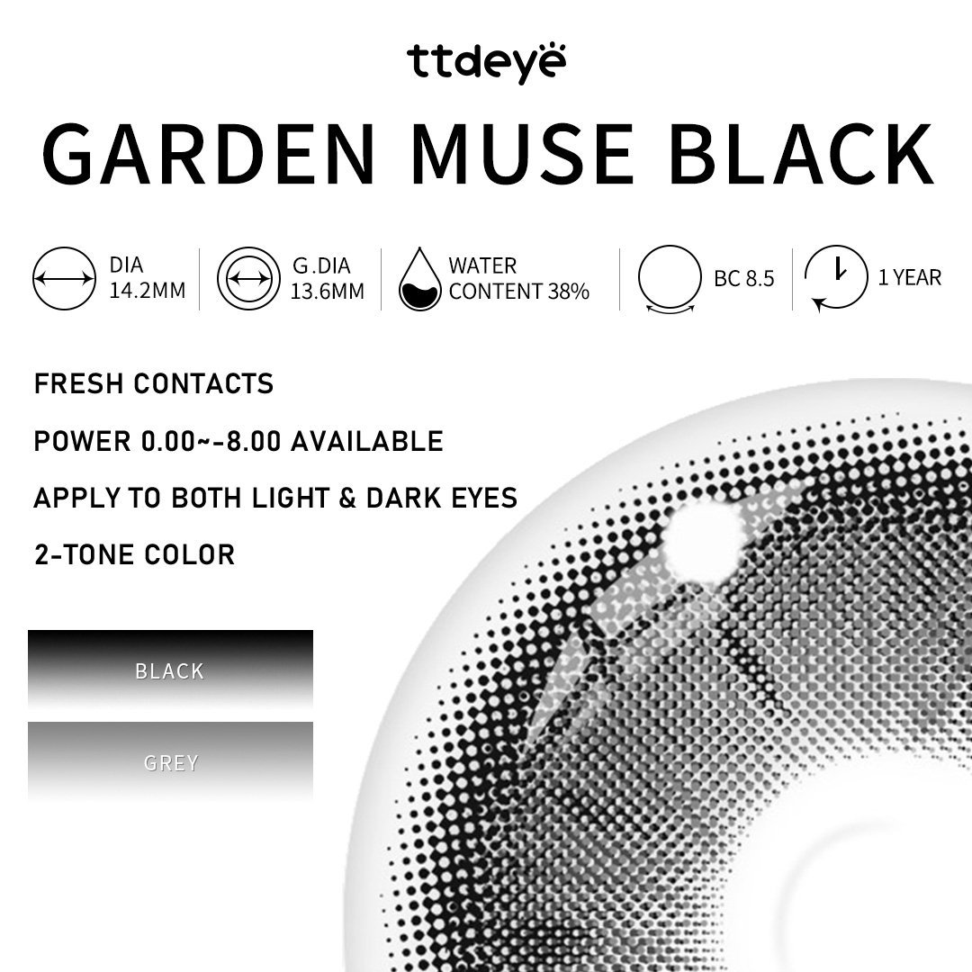 TTDeye Garden Muse Black | 1 Year