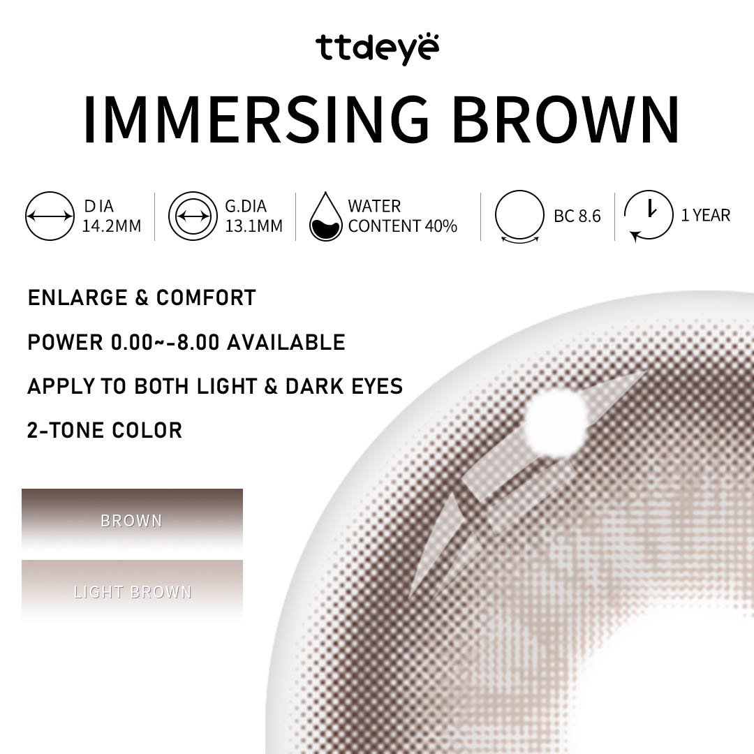 TTDeye Immersing Brown | 1 Year