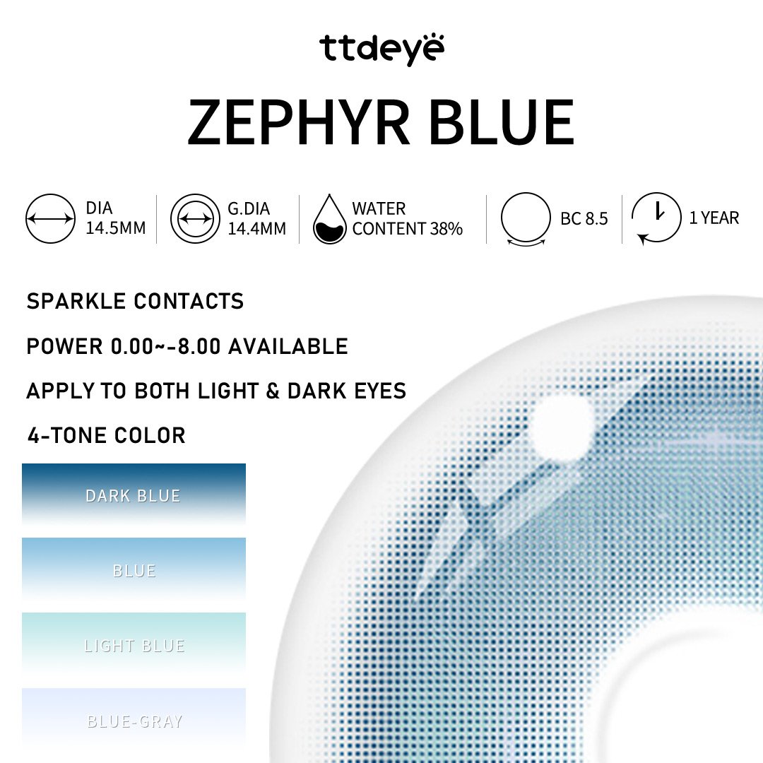 TTDeye Zephyr Blue | 1 Year