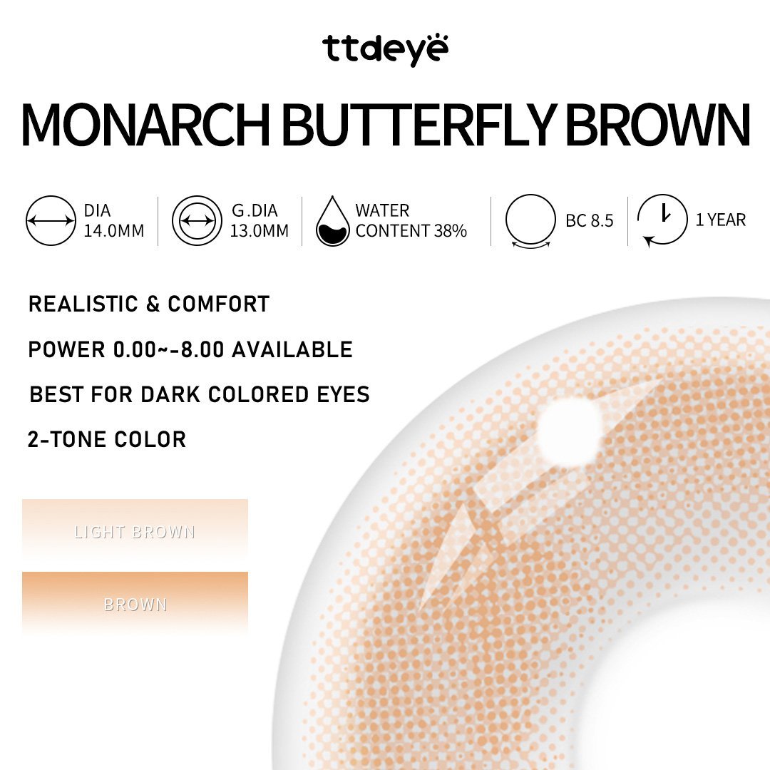 TTDeye Monarch Butterfly Brown | 1 Year