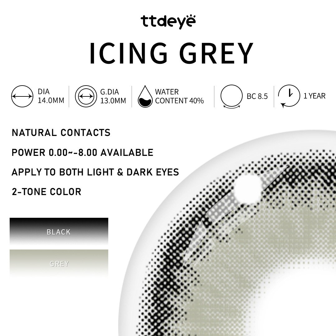 TTDeye Icing Grey | 1 Year