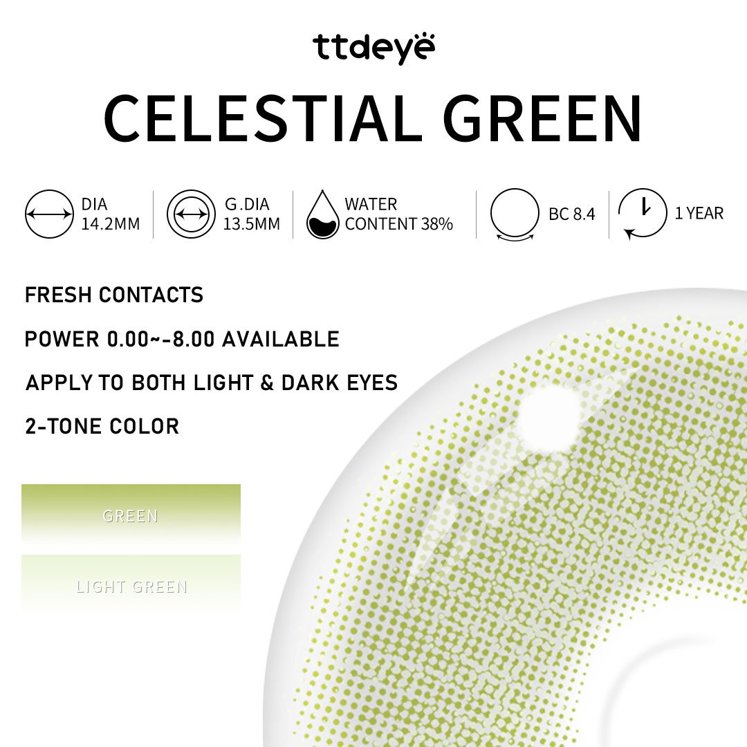 TTDeye Celestial Green | 1 Year