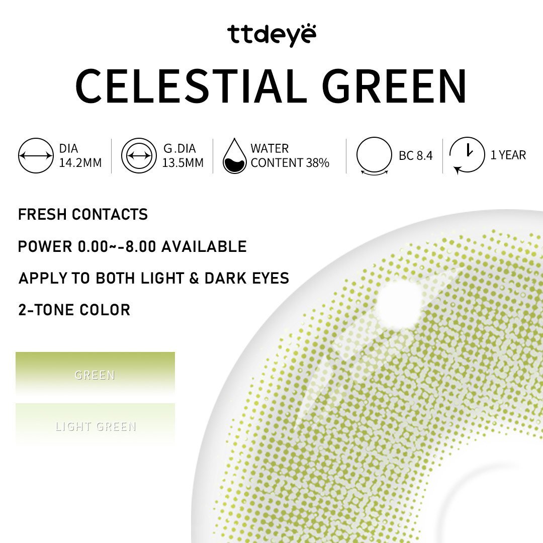 TTDeye Celestial Green | 1 Year