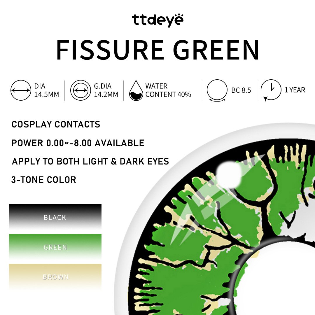 TTDeye Fissure Green | 1 Year